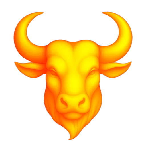 Taurus zodiac icon